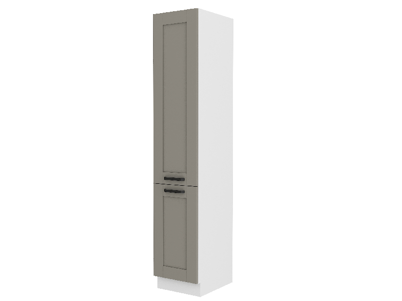 Élelmiszer szekrény Lucid 40 DK 210 2F (claygrey + fehér)