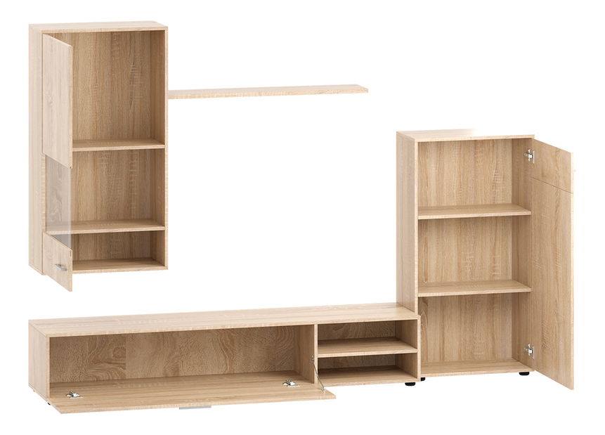 Obývacia stena Mirjan Mila (dub sonoma)