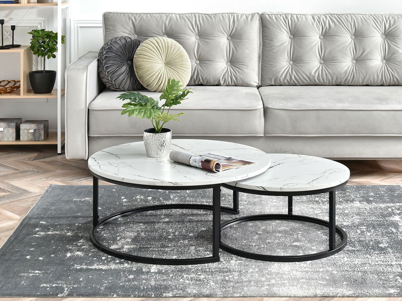 Stolić za kavu Kolja Zest Xl (bijela + crna)