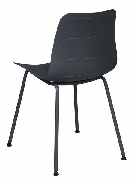 Set 2 ks jedálenských stoličiek Looza (čierna)