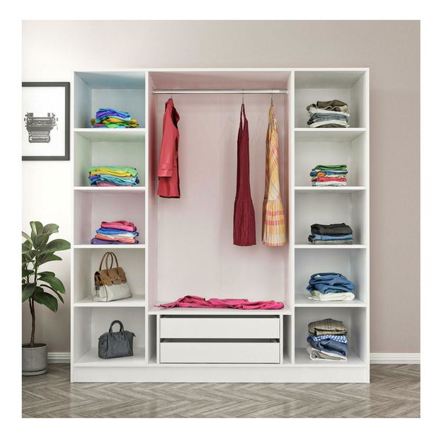 Ruhásszekrény Kalia 3814 (fehér)