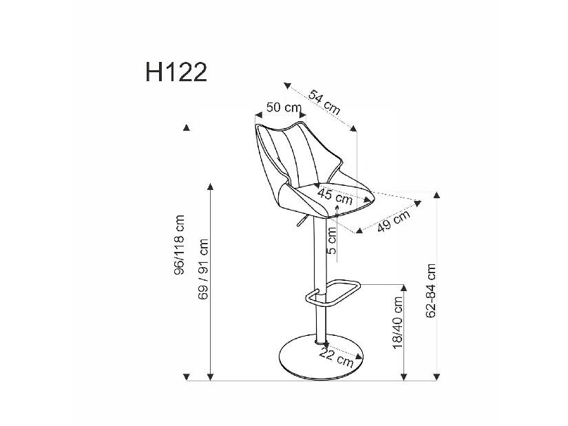 Scan tip bar Halmark (negru + gri)