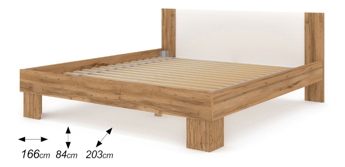 Spavaća soba Medi 160 (hrast sonoma)