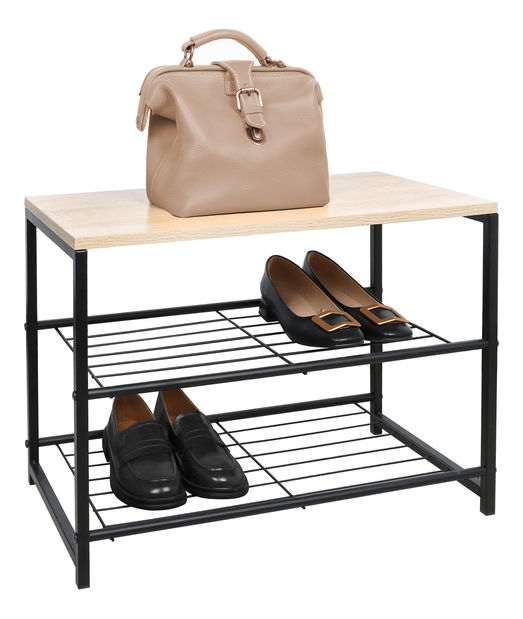 Pantofar, 2 rânduri Tamis (negru + natural)