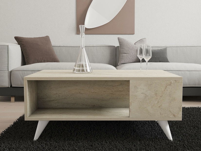 Măsuță de cafea Yan (travertin)