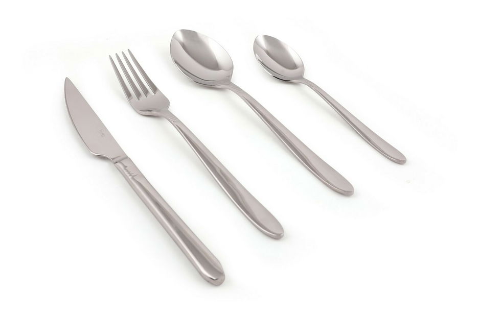 Set tacâmuri (24 buc.) Rhodes (argintiu