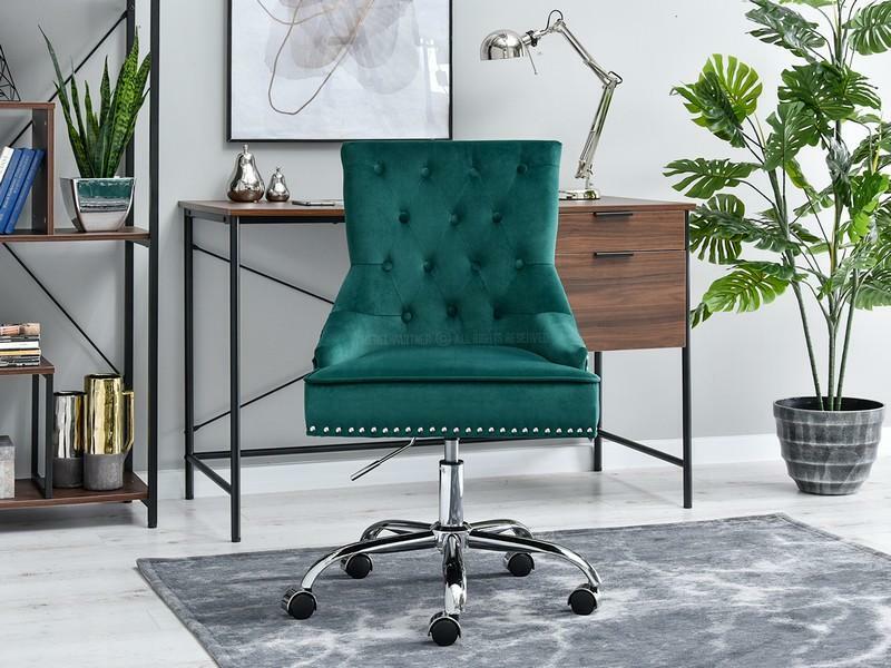 Szék Sonia (zöld + króm)