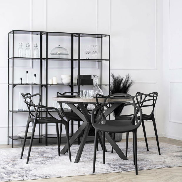 Blagovaonska stolica Cancelacion (crna) 