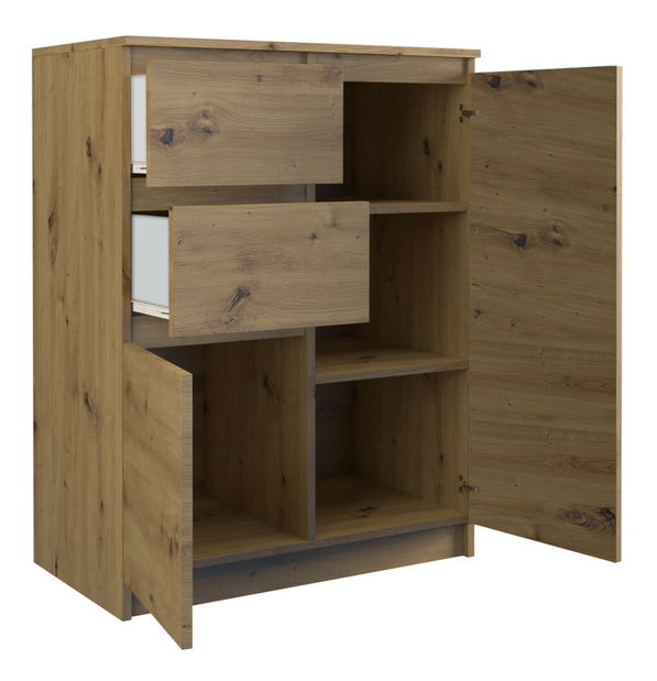 Komoda Musecalo 10 (dub artisan)