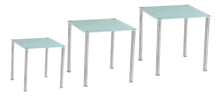 Lerakóasztal Saugus (3 db.)