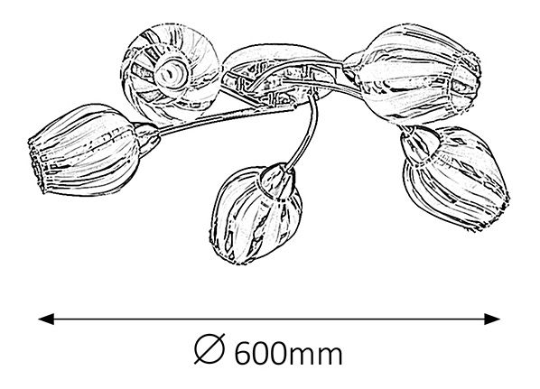 Corp iluminat spotlight Danila 2970 (crom)