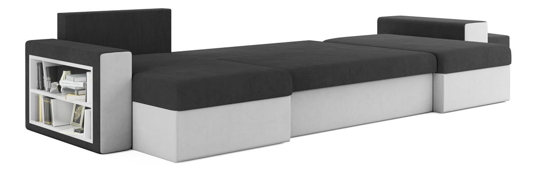 Colțar Baltimore (Alb + Gri)