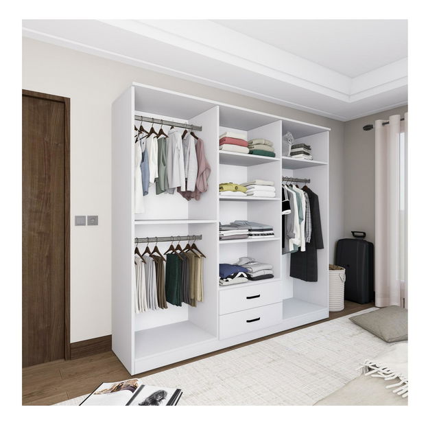 Ruhásszekrény Yamaha 63 (matt fehér)