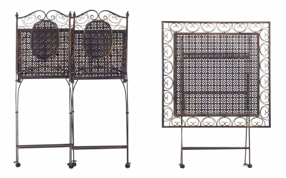 Kerti szett Beatriz (fekete) (2 fő részére)