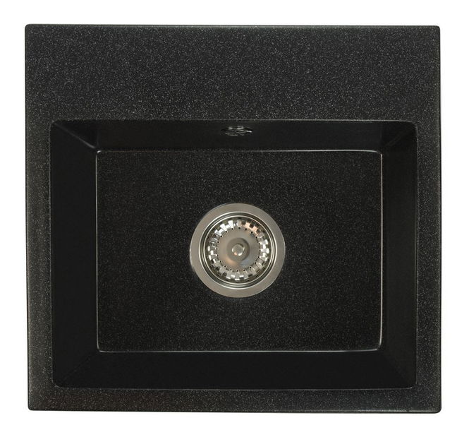 Kuhinjski sudoper Donius (crna + tekstura) (bez otvora za bateriju)
