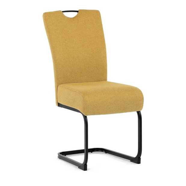 Jedálenská stolička Damion (žltá)