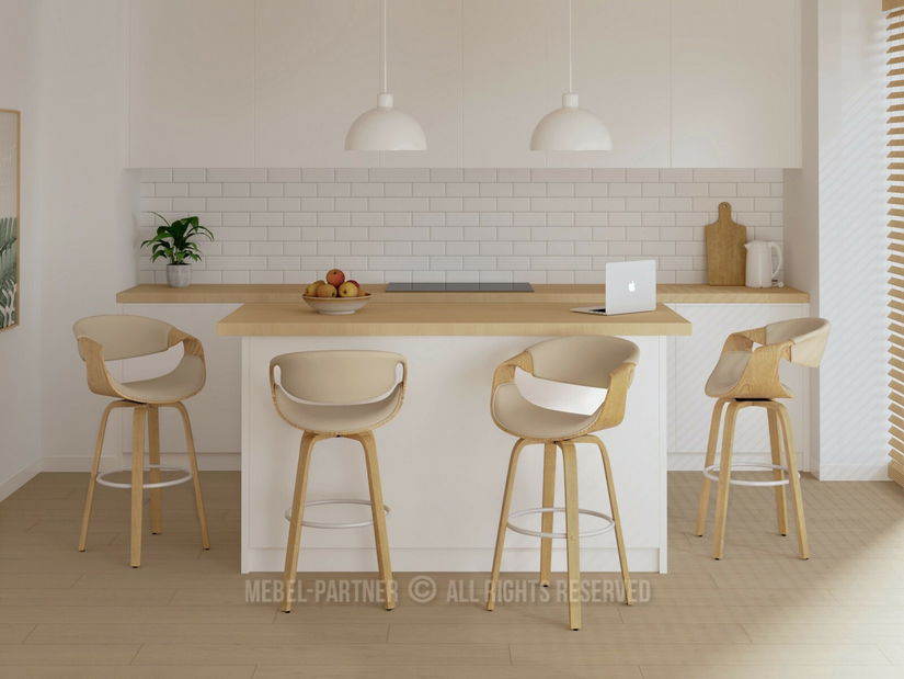 Barska stolica Bendover (bež)