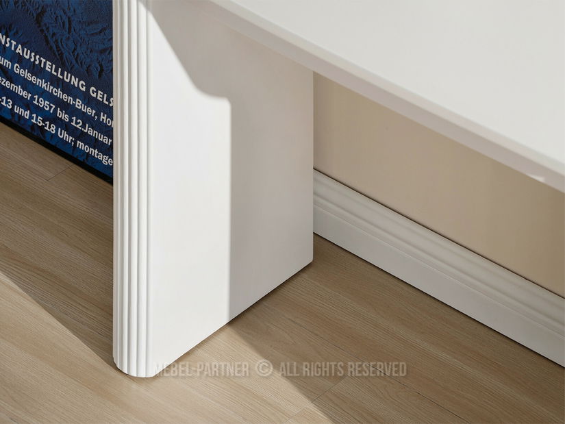 Măsuță consolă Agawes (alb)