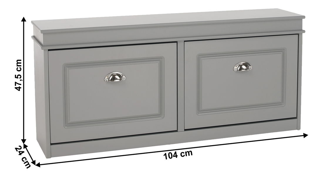 Pantofar Epery TYP 4 (gri)