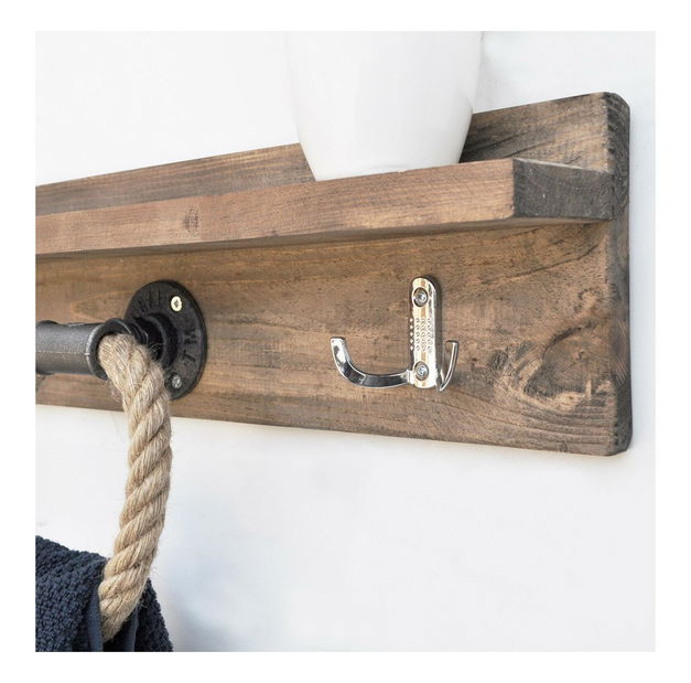 Panel s vješalicama Nenanu 10 (orah)