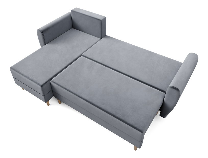 Sarokkanapé Paladio (szürke) (L)