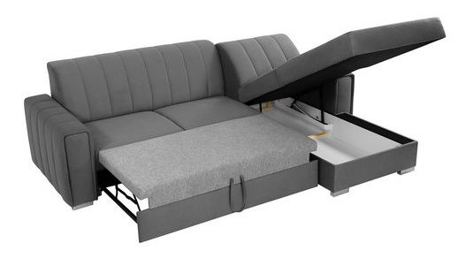 Kutna garnitura Ricky (crna)