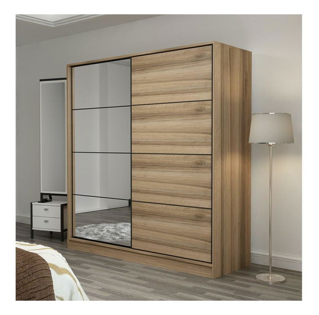 Dulap de haine Kalia 7166 (Auriu)