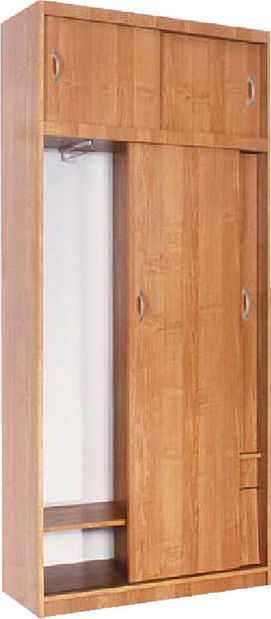 Šatníková skriňa Alfonzo 1 (so zrkadlom)