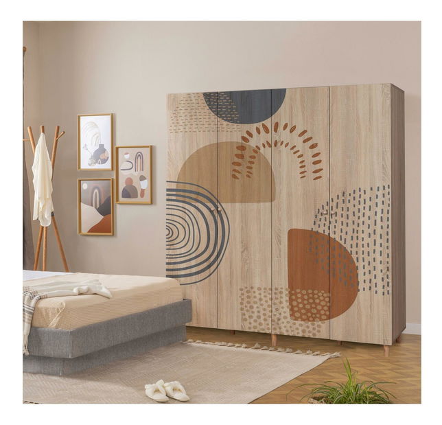 Dulap de haine London 975 (Stejar sonoma)