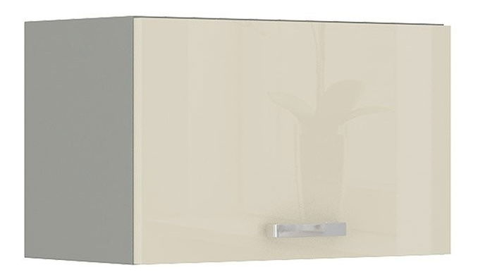 Dulap superior bucătărie Milo 60 GU-36 1F (gri + crem lucios)