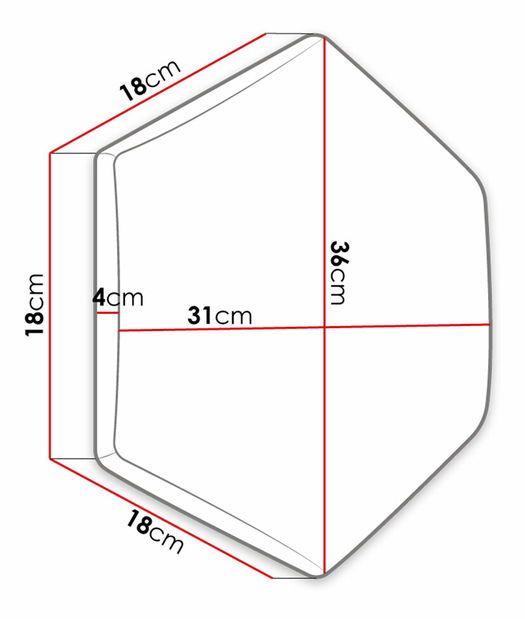Čalúnený nástenný panel "voština" Kieran (Manila 35) *výpredaj