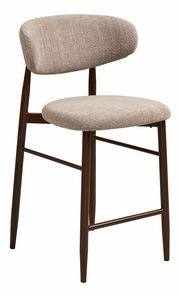 Scaun de bar Lsidinaina 2 (nisip + nuc)