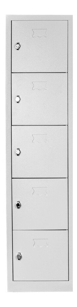 Uzamykateľná skriňa Jessia 23 (sivá)