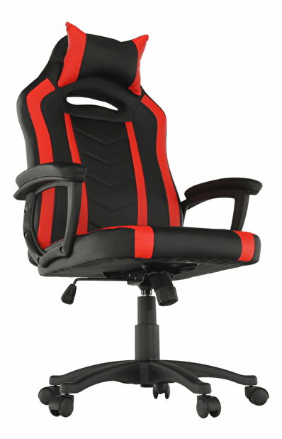 Kancelárske kreslo Agi (čierna + červená)