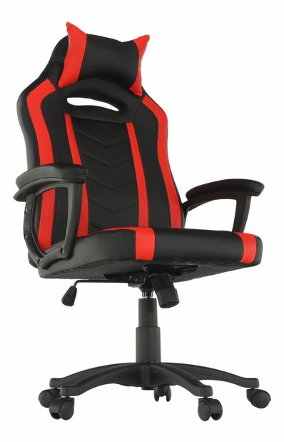 Fotoliu de birou Agi (negru + Roșu)