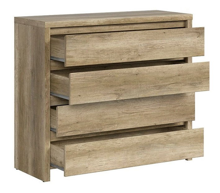 Komoda BRW Kaspian KOM4S (dub monument)