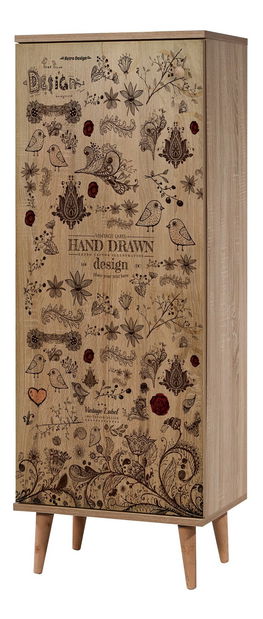 Cipősszekrény Feliz 731 (szonoma tölgy)