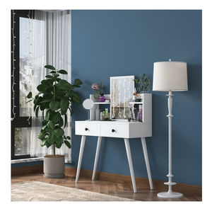 Toaletni stolić Bivake 3 (bijela)