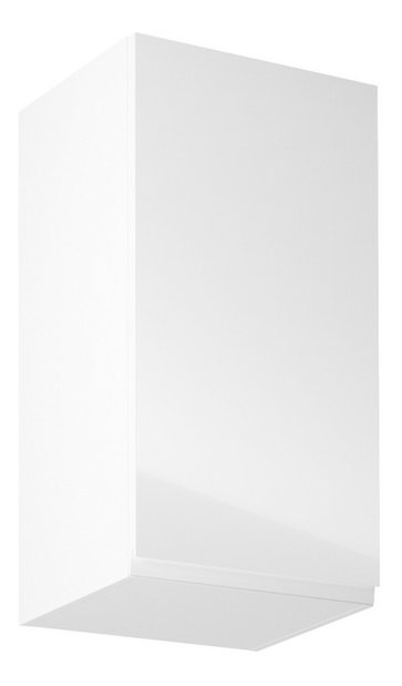 Dulap superior de bucătărie G40 Aurellia (alb + alb lucios) (D)