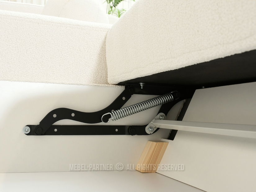 Sarokkanapé Masivos (krém + fekete)