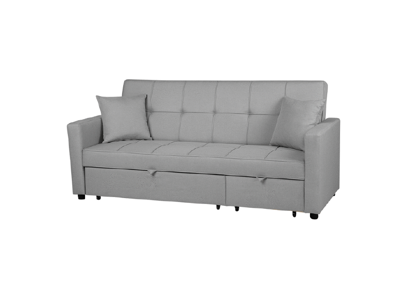 Canapea 3 locuri Gunds (gri deschis) 