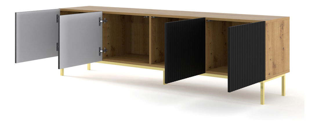 TV stolík/skrinka Rawy 3 (dub artisan)