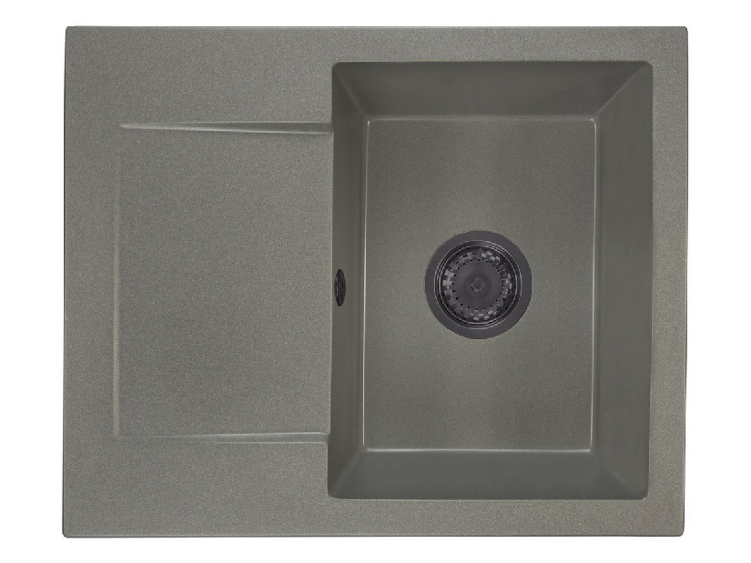Kuhinjski sudoper Dalgam (siva) (sa 3 otvora za baterije) (L)