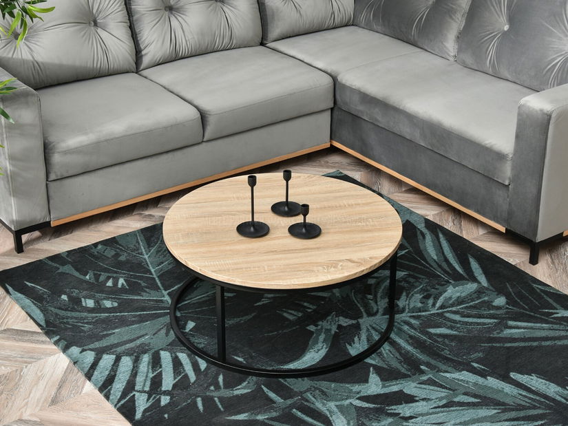 Konferenčný stolík Kolja Stolik Xl (dub sonoma + čierna)