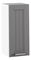 Felső konyhaszekrény Janne Typ 2 (sötétszürke + fehér)