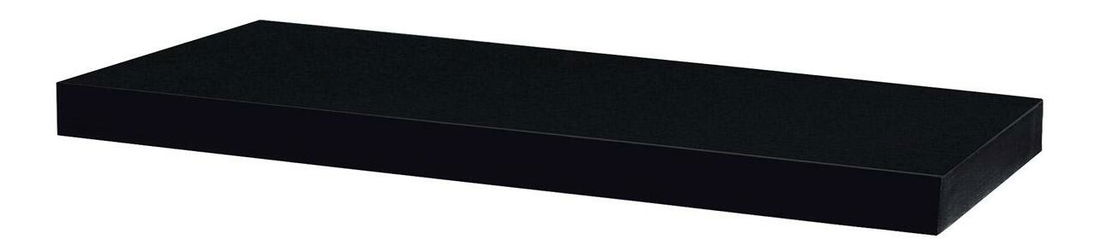 Nástenná polica Pesqueros (vysoký lesk čierny)