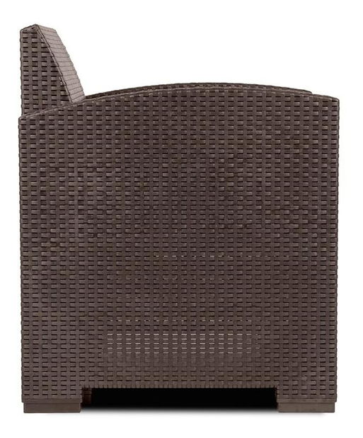 Set canapea fotoliu de grădină Farnese 2 (maro)