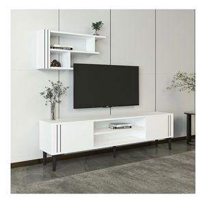 Mobilier living Snowden set (Alb) 