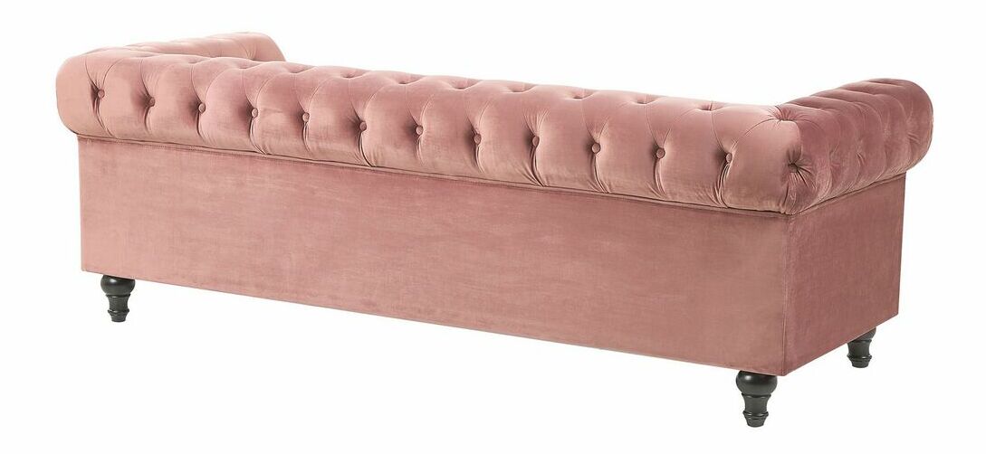 Pohovka trojsedačka CHICHESTER (ružová)