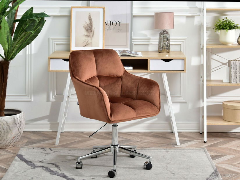 Fotel Island (réz + króm)